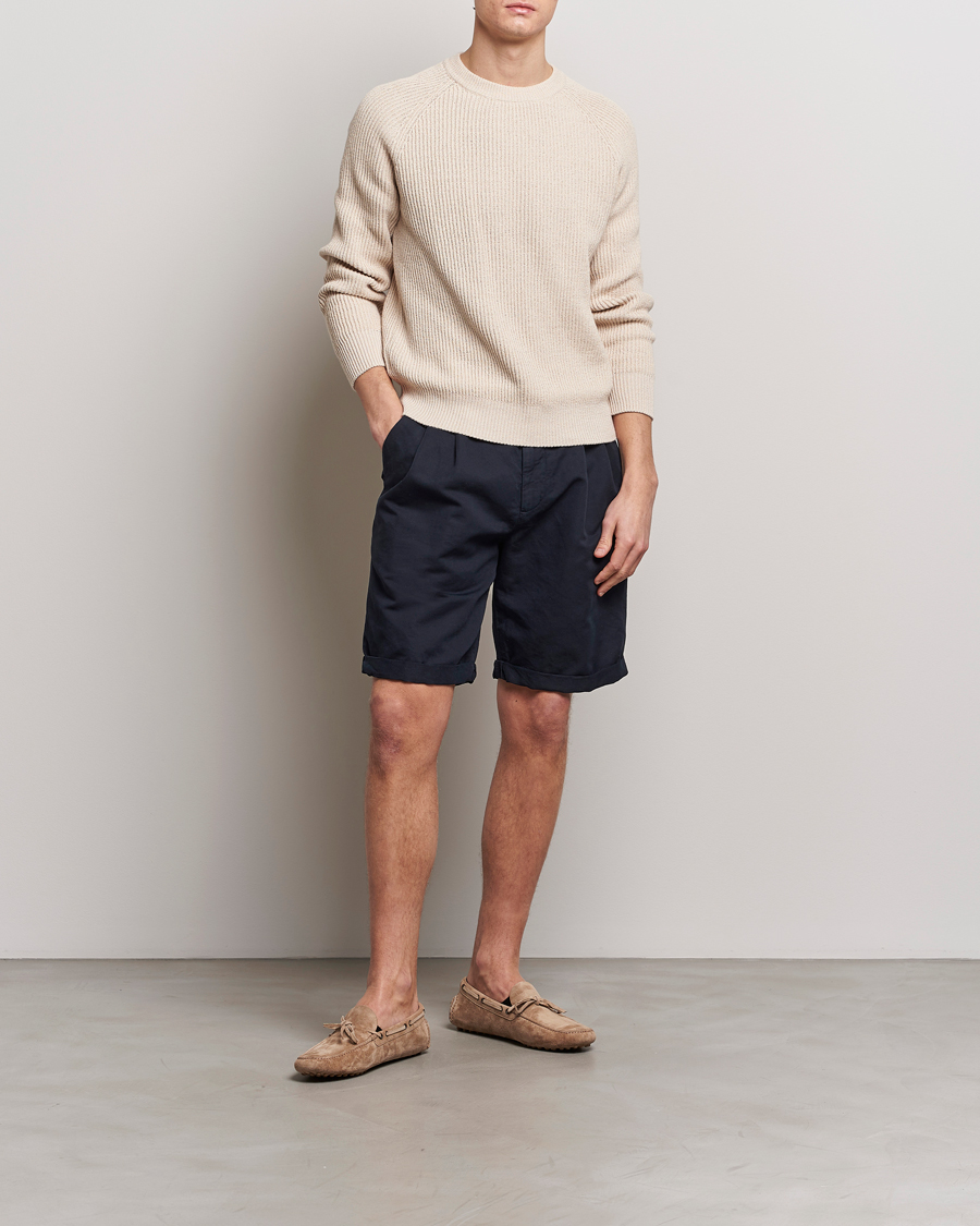 Men | Shorts | Brunello Cucinelli | Drawstring Shorts Navy