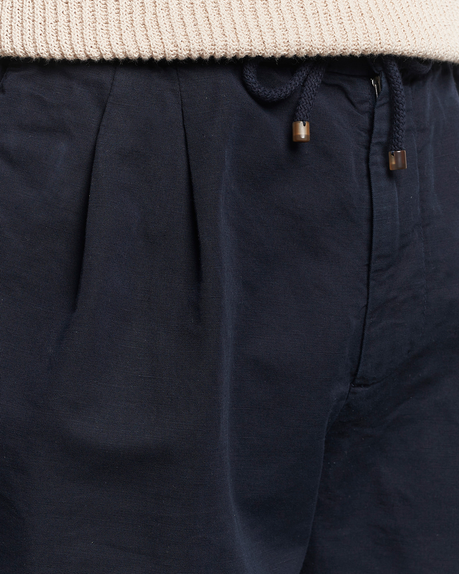 Men | Shorts | Brunello Cucinelli | Drawstring Shorts Navy