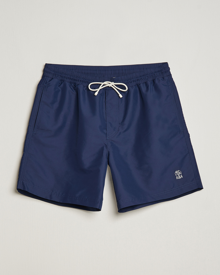 Men | Swimwear | Brunello Cucinelli | Nylon Swim Trunks Navy