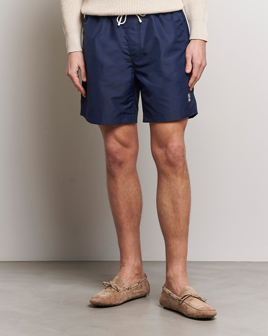 Men | Swimwear | Brunello Cucinelli | Nylon Swim Trunks Navy