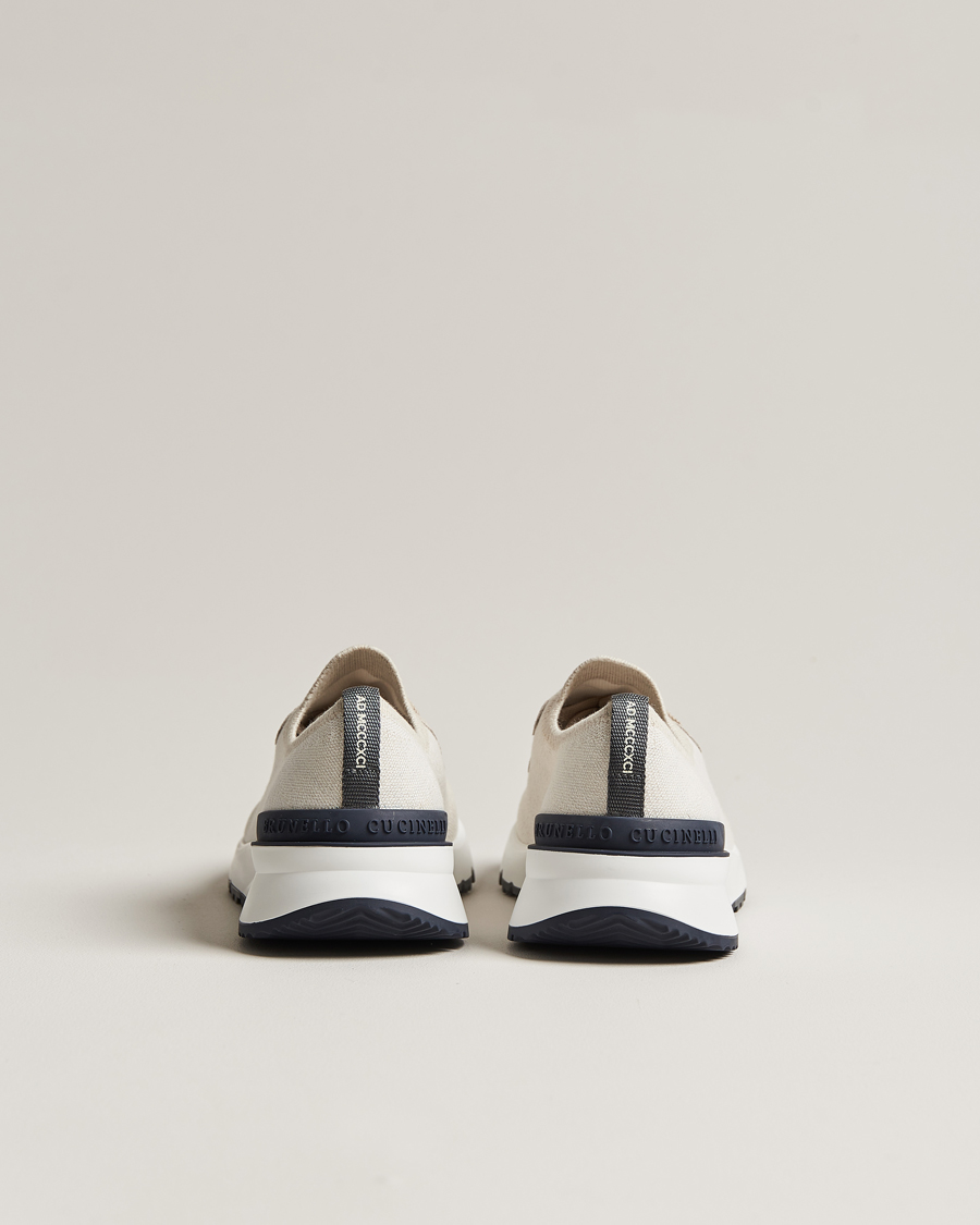 Men | Brunello Cucinelli Mesh Running Sneakers Beige | Brunello Cucinelli | Mesh Running Sneakers Beige