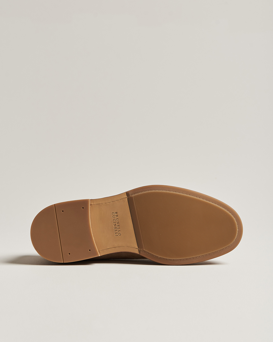 Men | Brunello Cucinelli Brogue Desert Suede | Brunello Cucinelli | Brogue Desert Suede