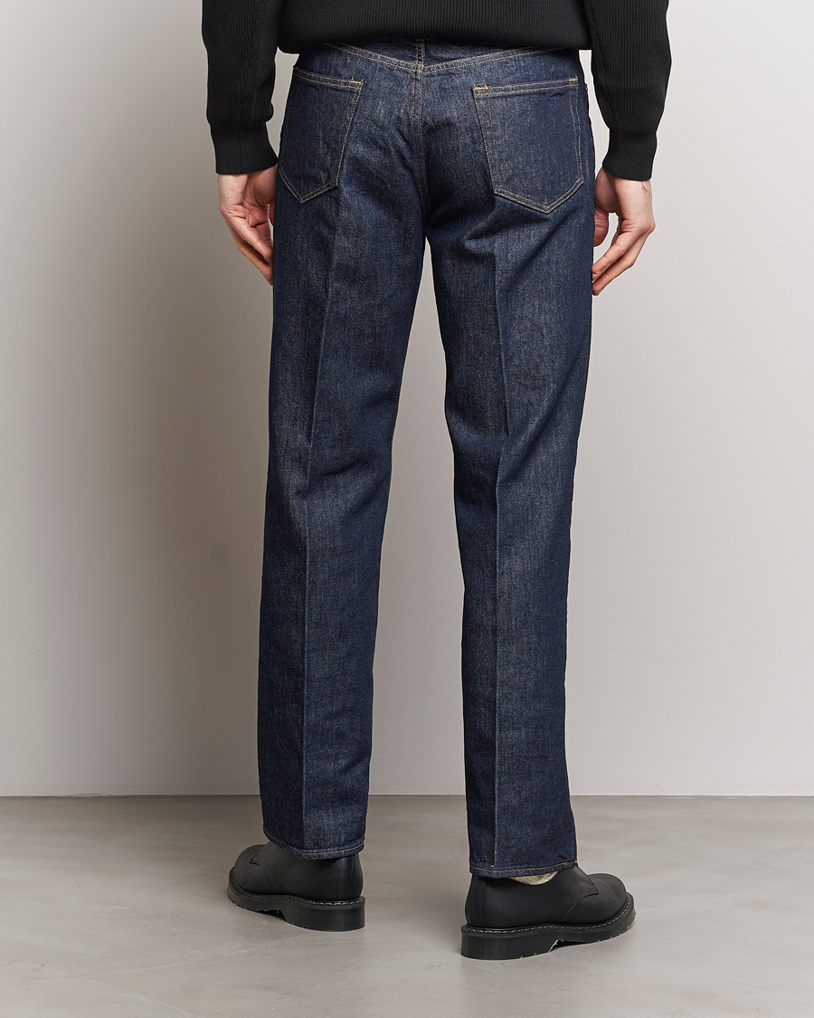 Men | Jeans | Auralee | Regular Fit Denim Pants Dark Indigo
