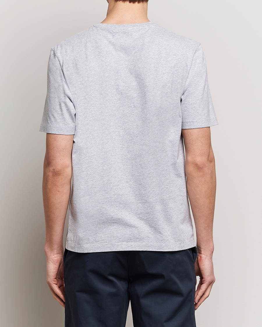 Men | T-Shirts | Maison Kitsuné | Chillax Fox T-Shirt Light Grey Melange