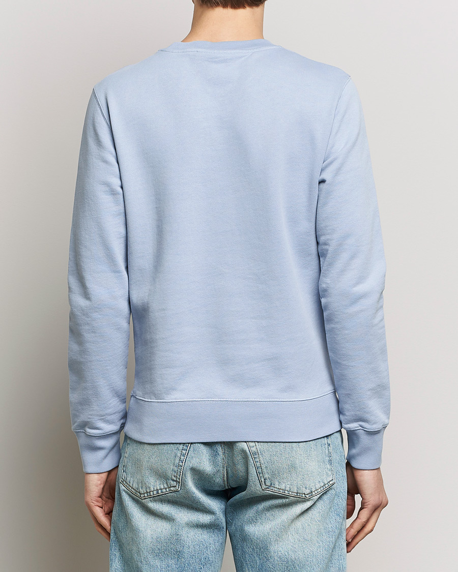 Men | Sweaters & Knitwear | Maison Kitsuné | Chillax Fox Sweatshirt Beat Blue