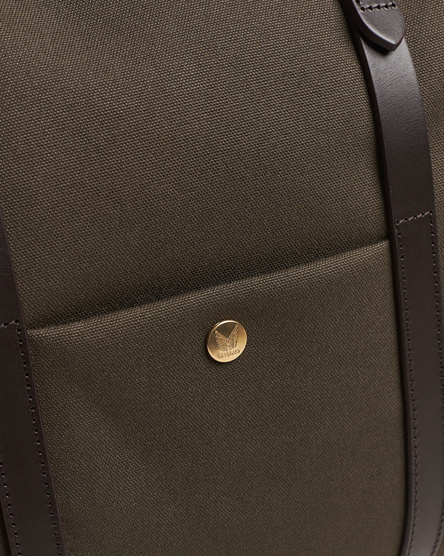 Men | Bags | Mismo | M/S Utility Nylon Duffle Bag Army/Dark Brown