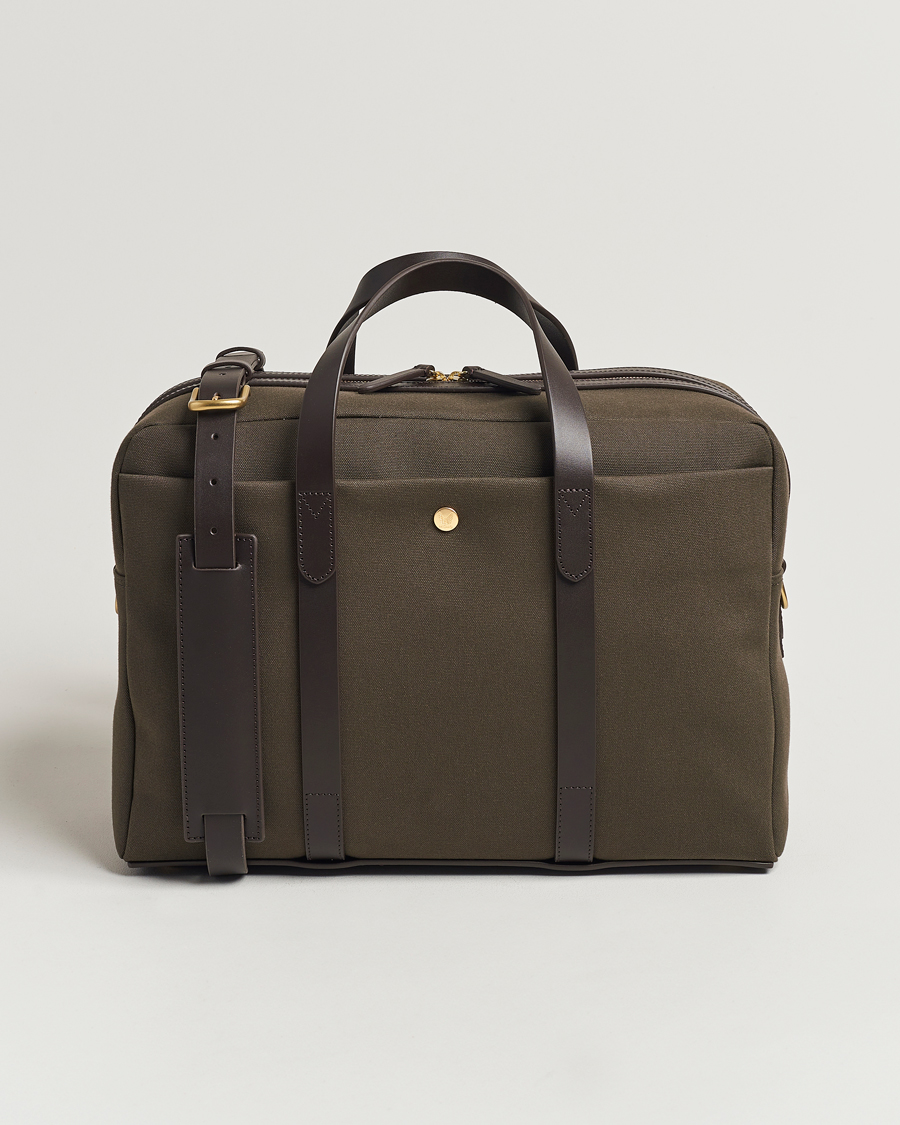 Men | Bags | Mismo | M/S Advance Weekendbag Army/Dark Brown