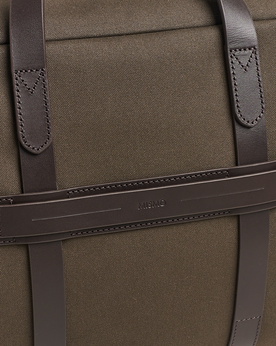 Men | Bags | Mismo | M/S Advance Weekendbag Army/Dark Brown