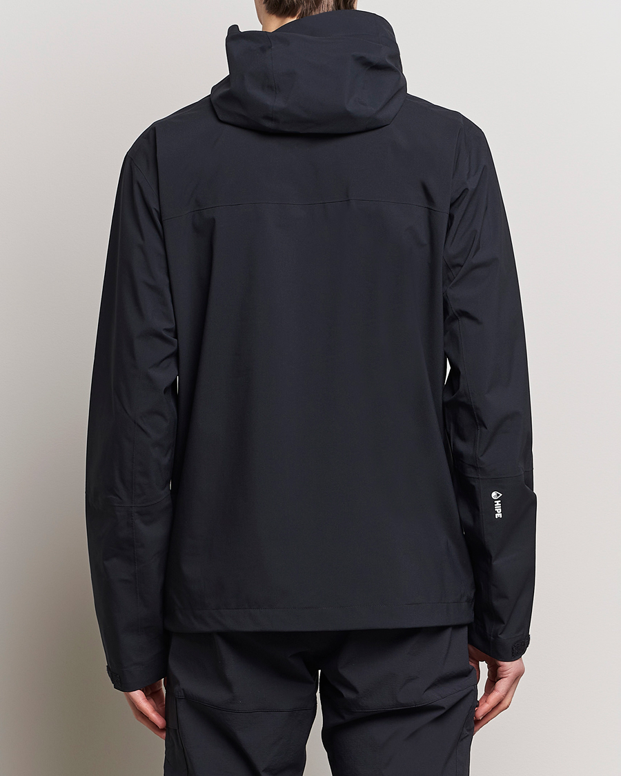 Men | Coats & Jackets | Peak Performance | Trail Hipe Hooded Shell Jacket Black