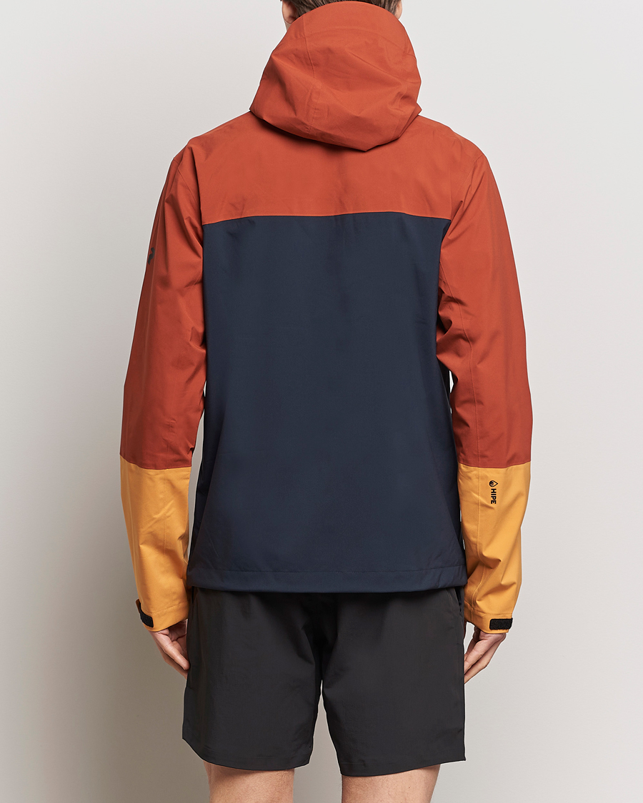 Men | Coats & Jackets | Peak Performance | Trail Hipe Hooded Jacket Spiced/Salute Navy/Desert