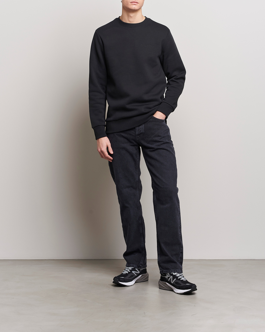 Men | Sweaters & Knitwear | Peak Performance | Original Crew Neck Sweatshirt Black