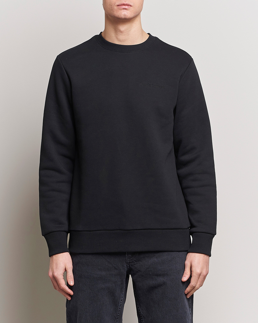Men | Sweaters & Knitwear | Peak Performance | Original Crew Neck Sweatshirt Black