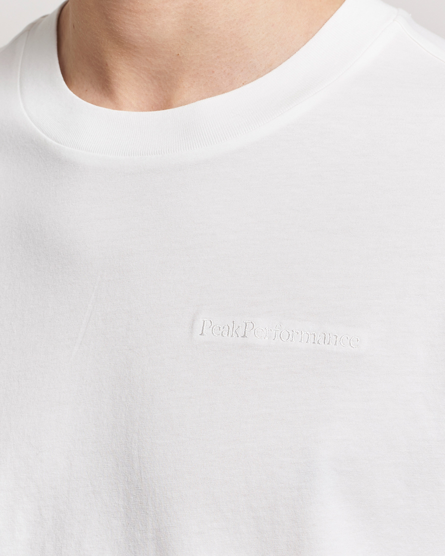 Men | T-Shirts | Peak Performance | Original Crew Neck T-Shirt Off White