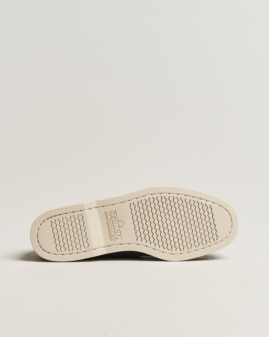 Men | Boat Shoes | Sebago | Docksides Suede Boat Shoe Moka Brown