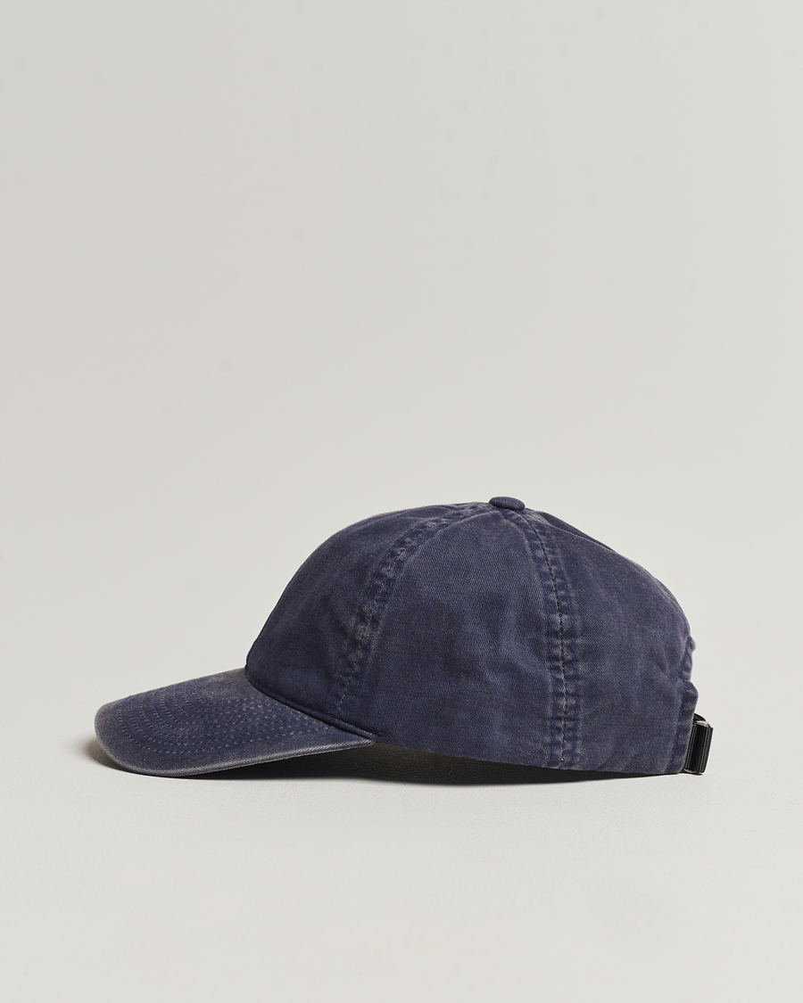 Men | Varsity Headwear Washed Cotton Baseball Cap Blue | Varsity Headwear | Washed Cotton Baseball Cap Blue