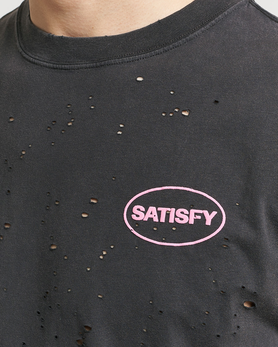 Men | T-Shirts | Satisfy | MothTech Muscle Tee Aged Black