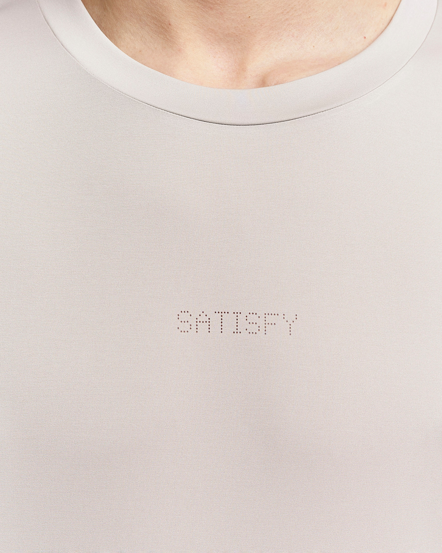 Men | T-Shirts | Satisfy | AuraLite Air T-Shirt Mineral Dolomite
