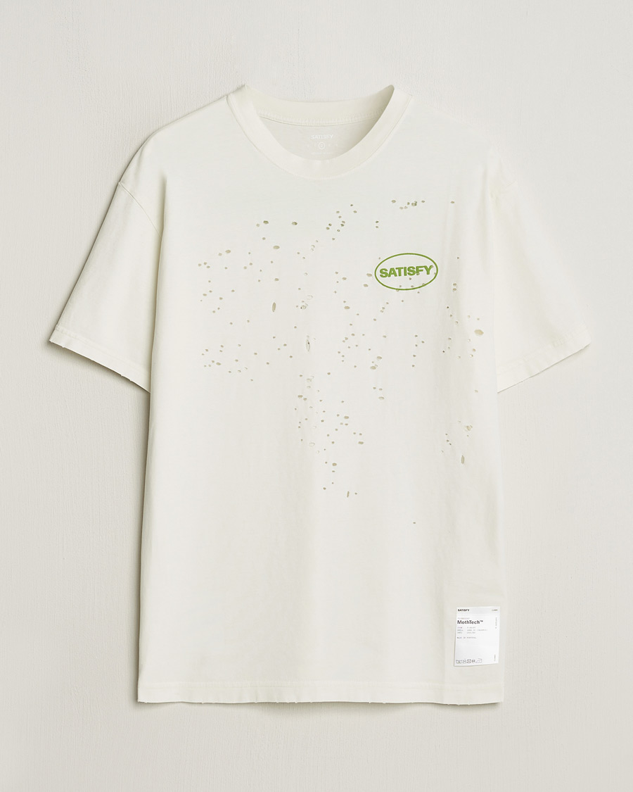 Men | T-Shirts | Satisfy | MothTech T-Shirt Off White