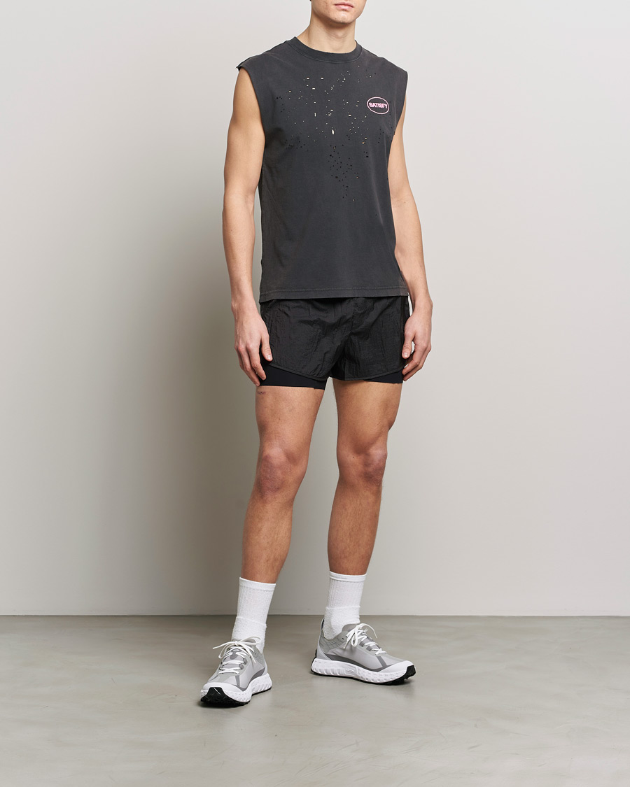 Men | Shorts | Satisfy | Rippy 3 Inch Trail Shorts Black