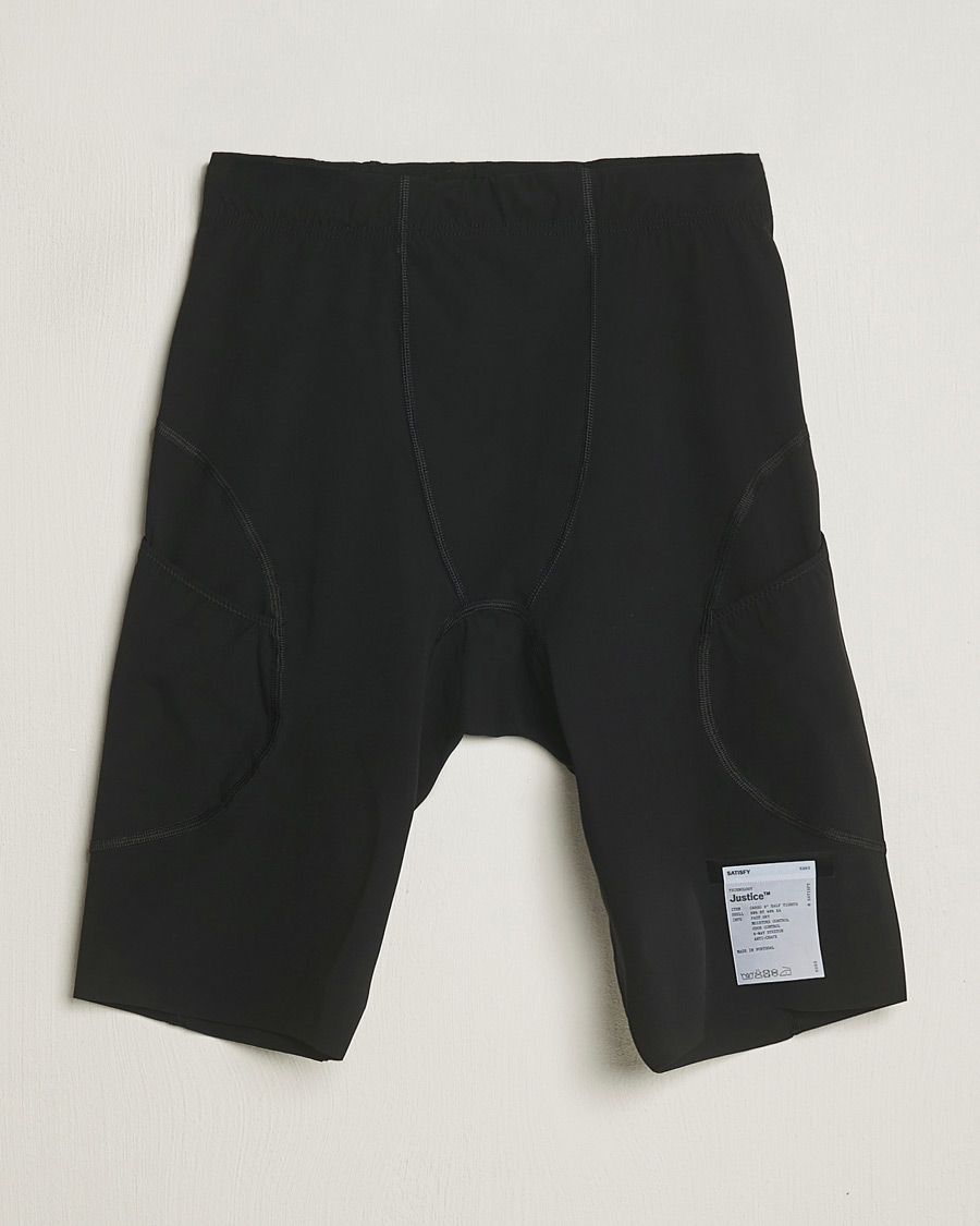 Men | Shorts | Satisfy | Justice Cargo 9 Inch Half Tights Black