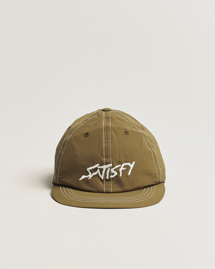 Men | Satisfy PeaceShell Running Cap Oil Green | Satisfy | PeaceShell Running Cap Oil Green