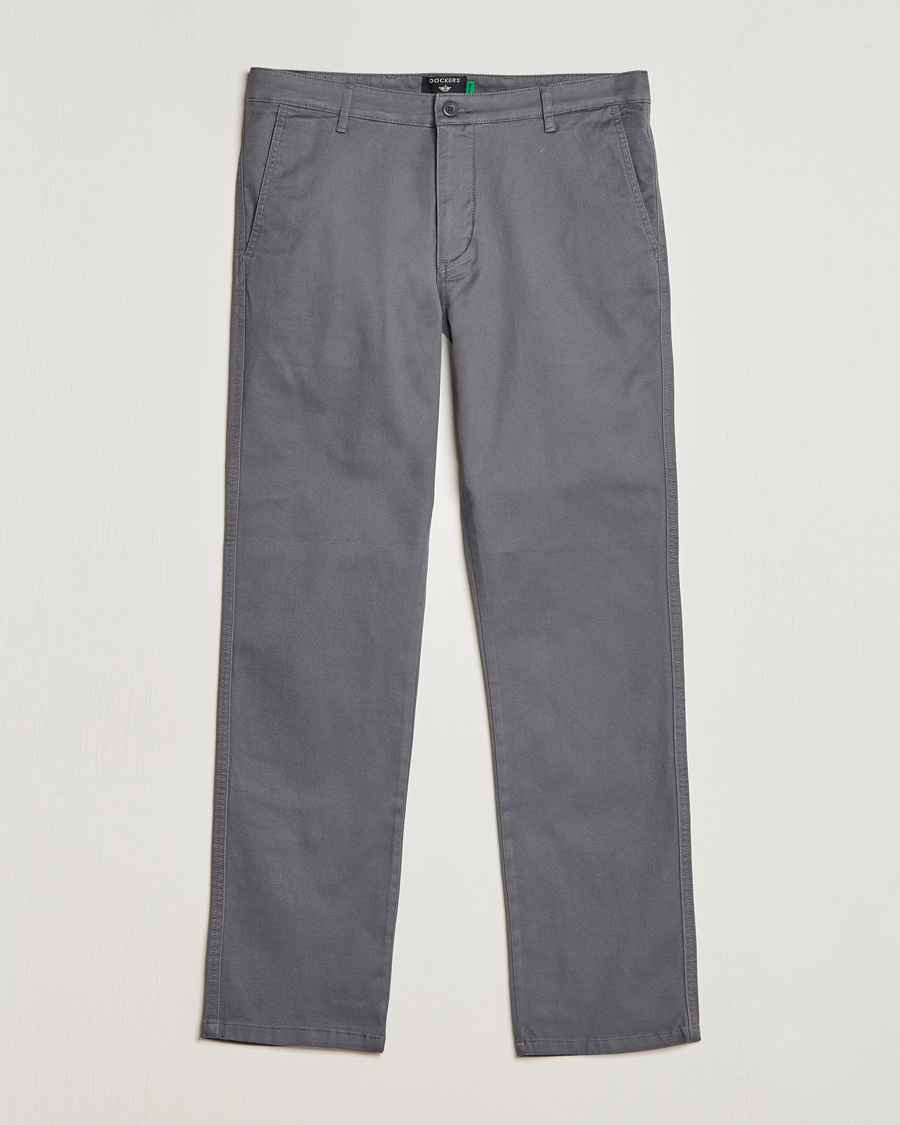 Men | Trousers | Dockers | Original OPP Slim Twill Stretch Chino Car Park Grey