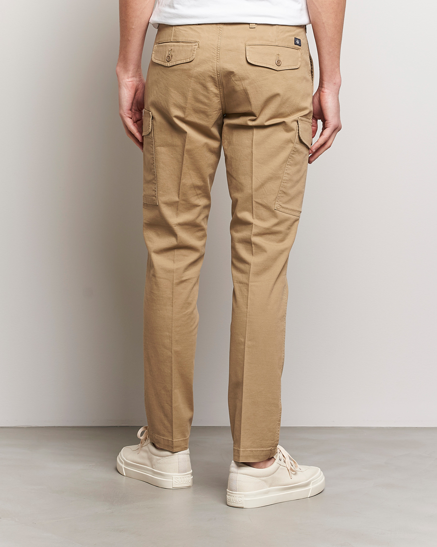 Men | Trousers | Dockers | Slim Cotton Cargo Pants Harvest Gold