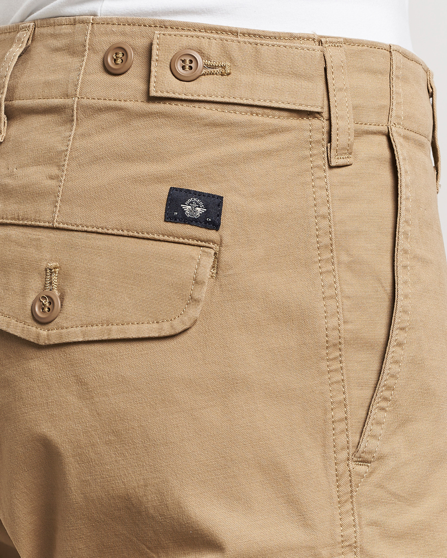 Men | Trousers | Dockers | Slim Cotton Cargo Pants Harvest Gold