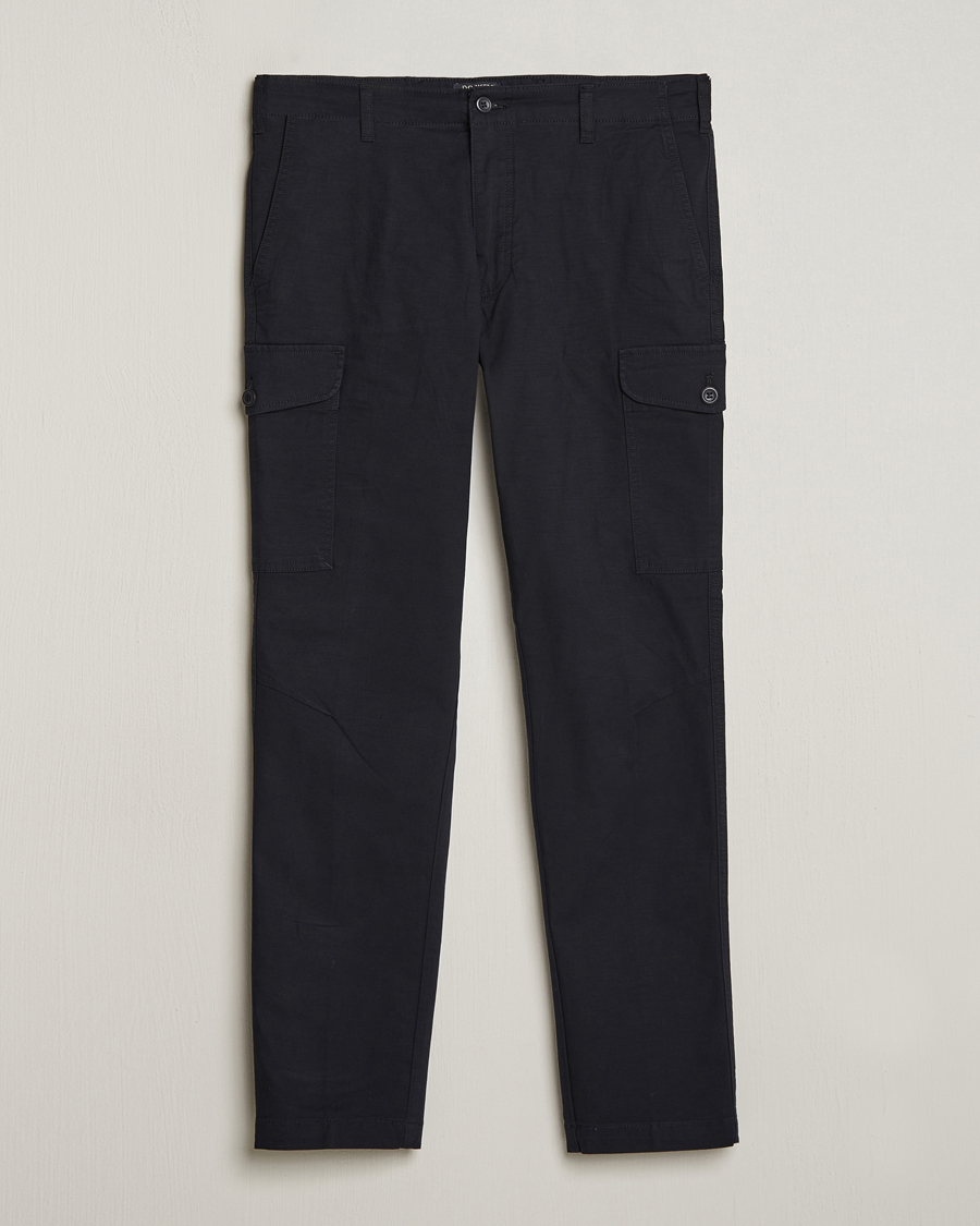 Men | Trousers | Dockers | Slim Cotton Cargo Pants Black
