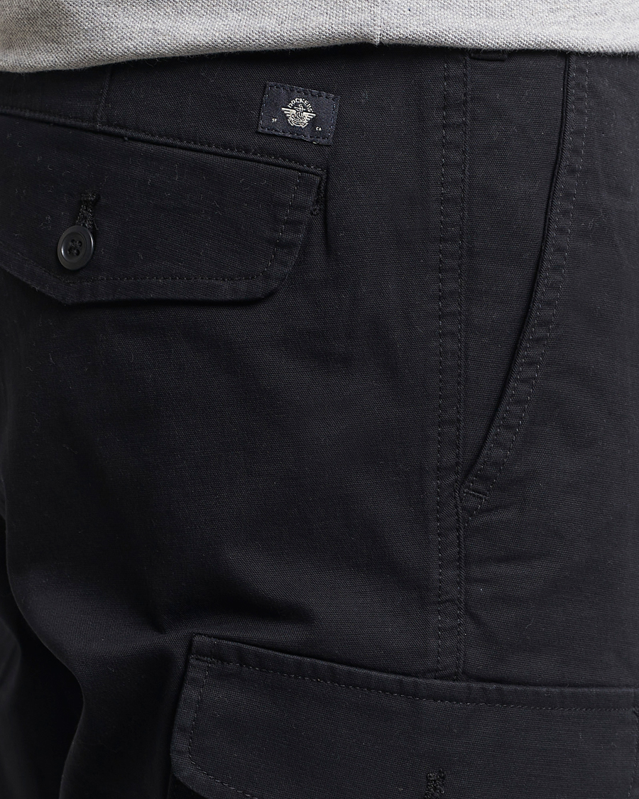 Men | Trousers | Dockers | Slim Cotton Cargo Pants Black