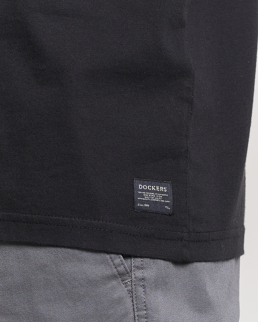 Men | T-Shirts | Dockers | Original Cotton T-Shirt Black