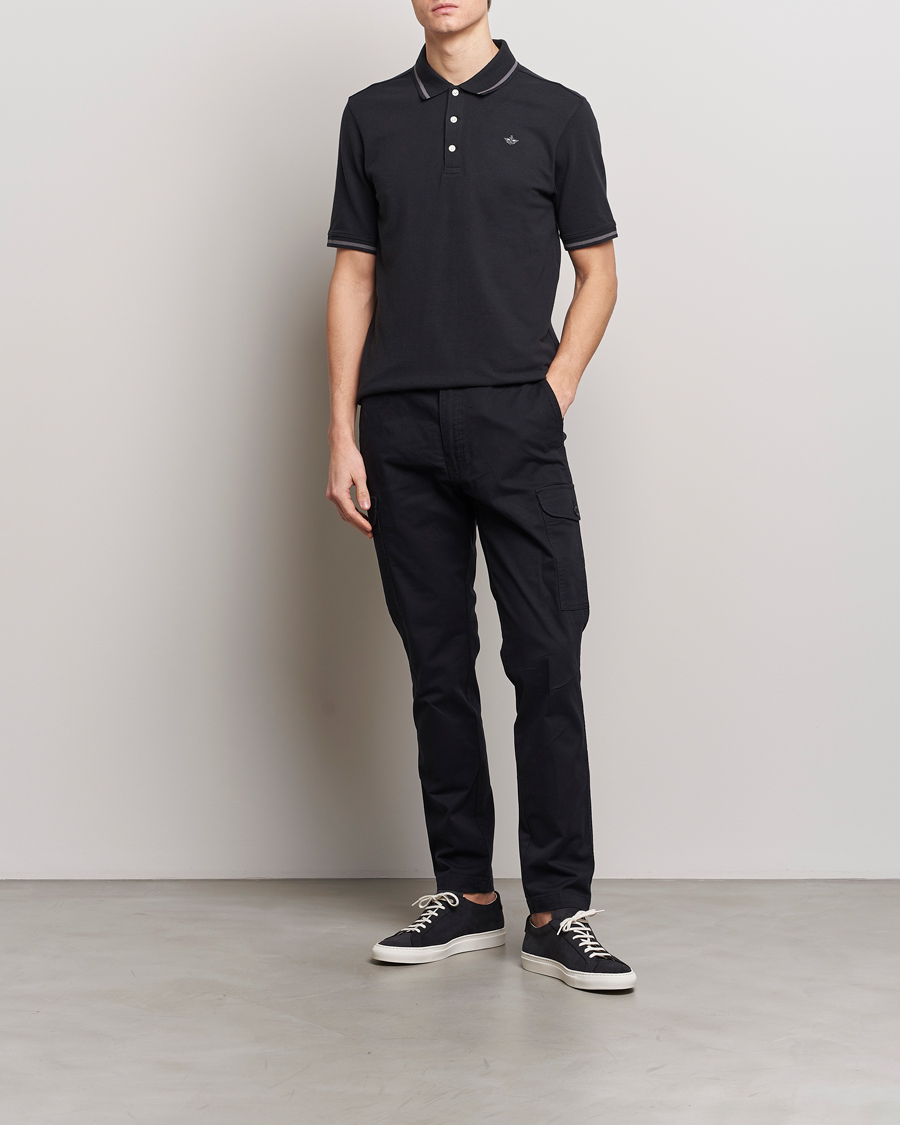 Men | Polo Shirts | Dockers | Original Cotton Polo Black