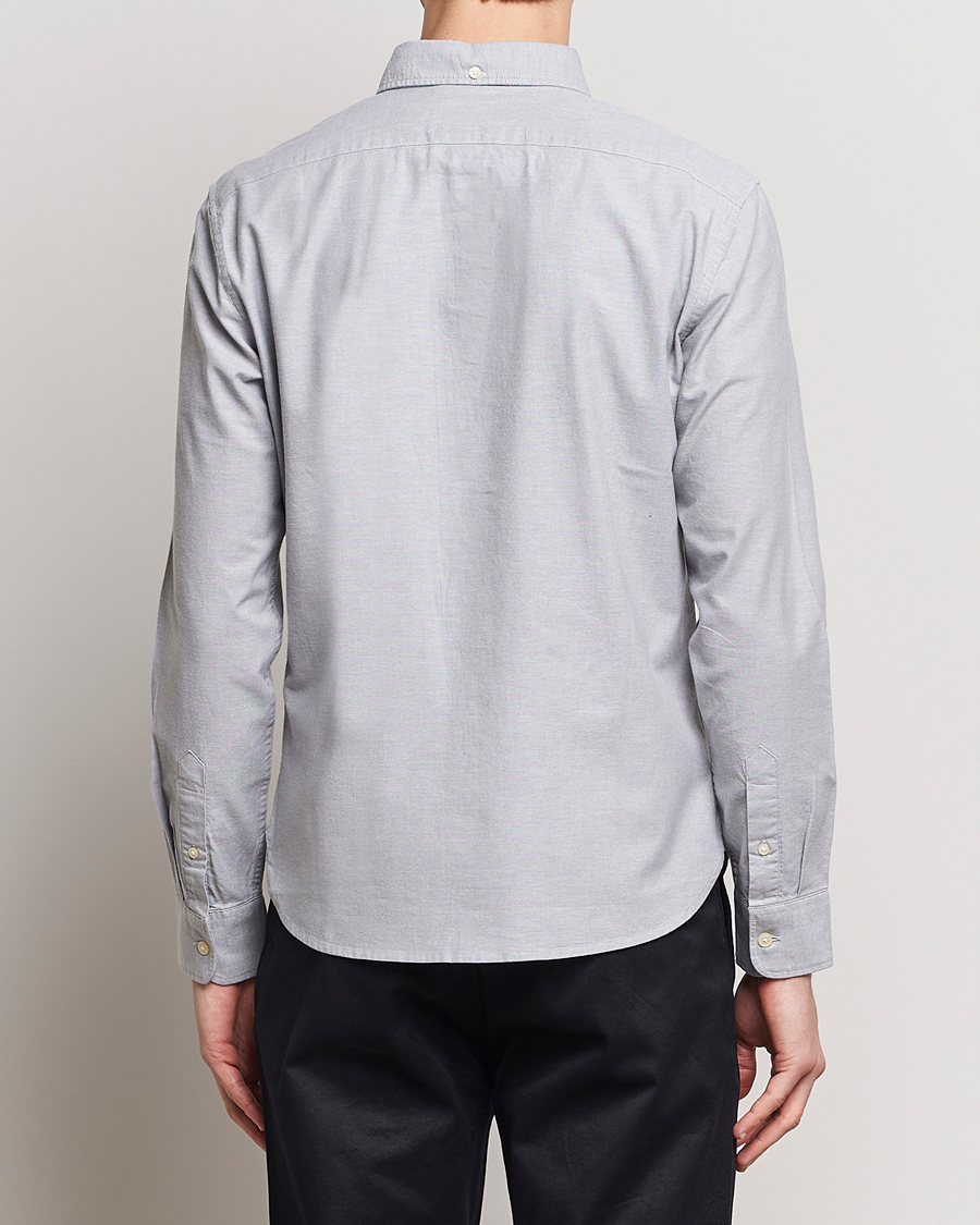 Men | Shirts | Dockers | Cotton Stretch Oxford Shirt Medium Grey Heather