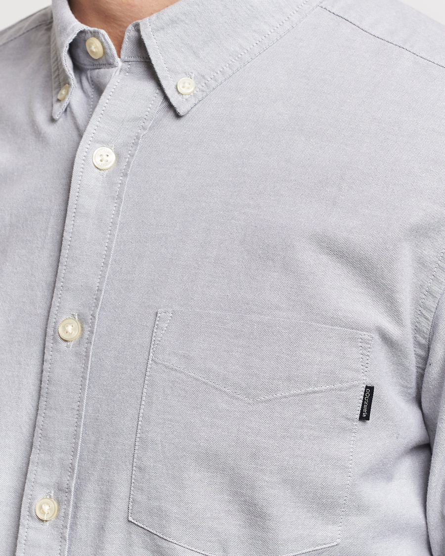 Men | Shirts | Dockers | Cotton Stretch Oxford Shirt Medium Grey Heather