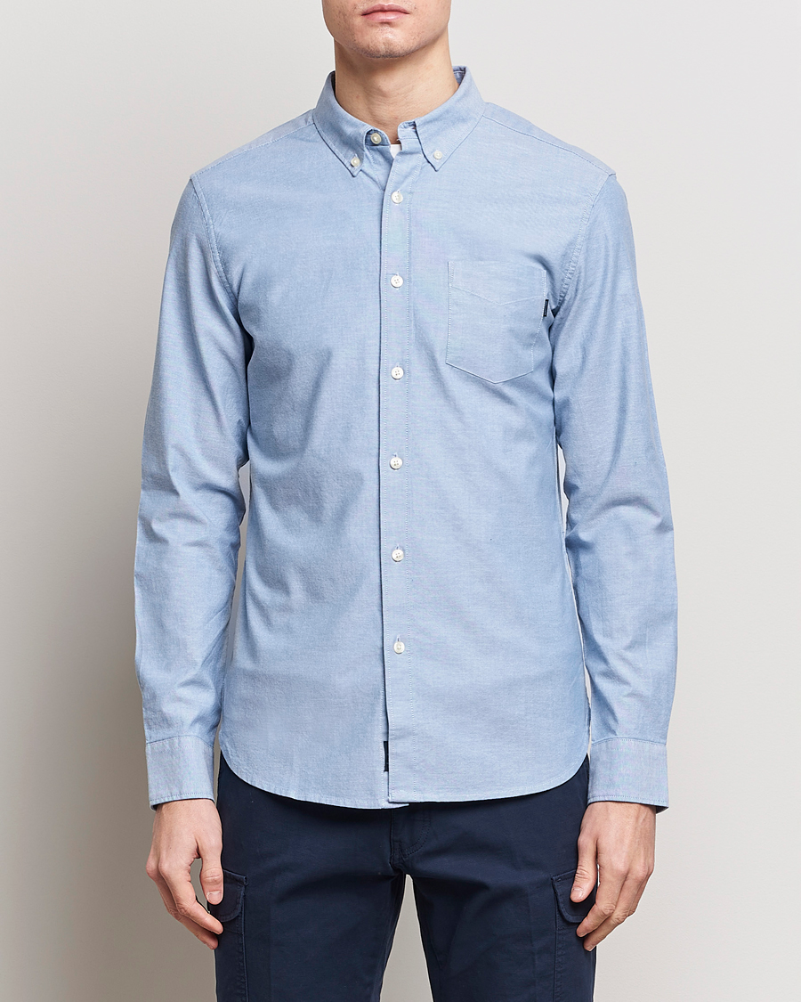 Men | Shirts | Dockers | Cotton Stretch Oxford Shirt Delft