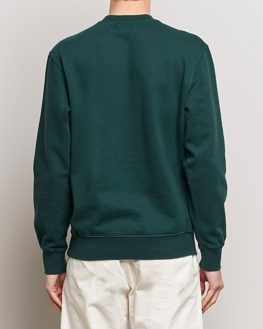 Men | Sweaters & Knitwear | Palmes | Dog Crew Neck Sweatshirt Dark Green
