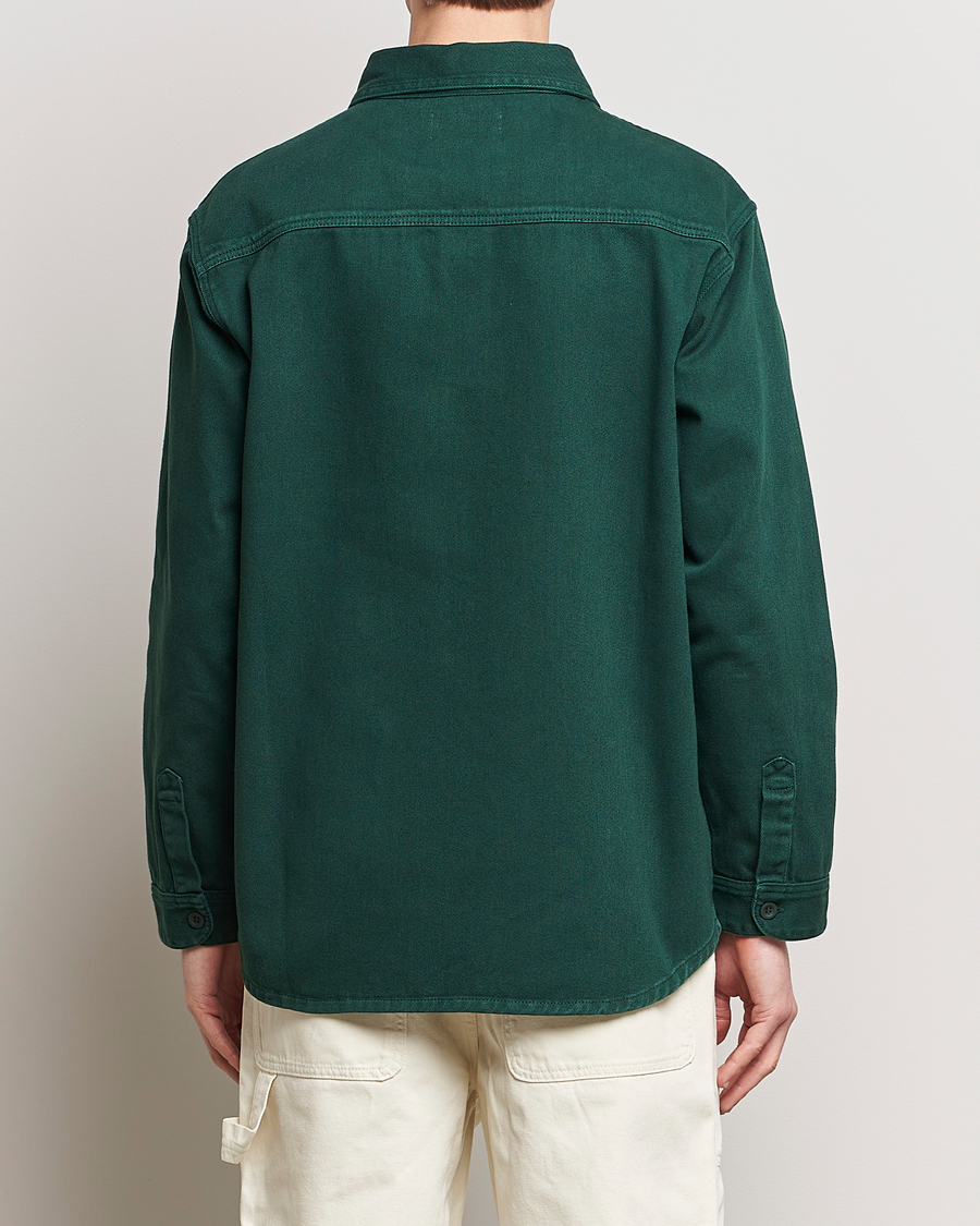 Men | Shirts | Palmes | Roland Overshirt Bottle Green