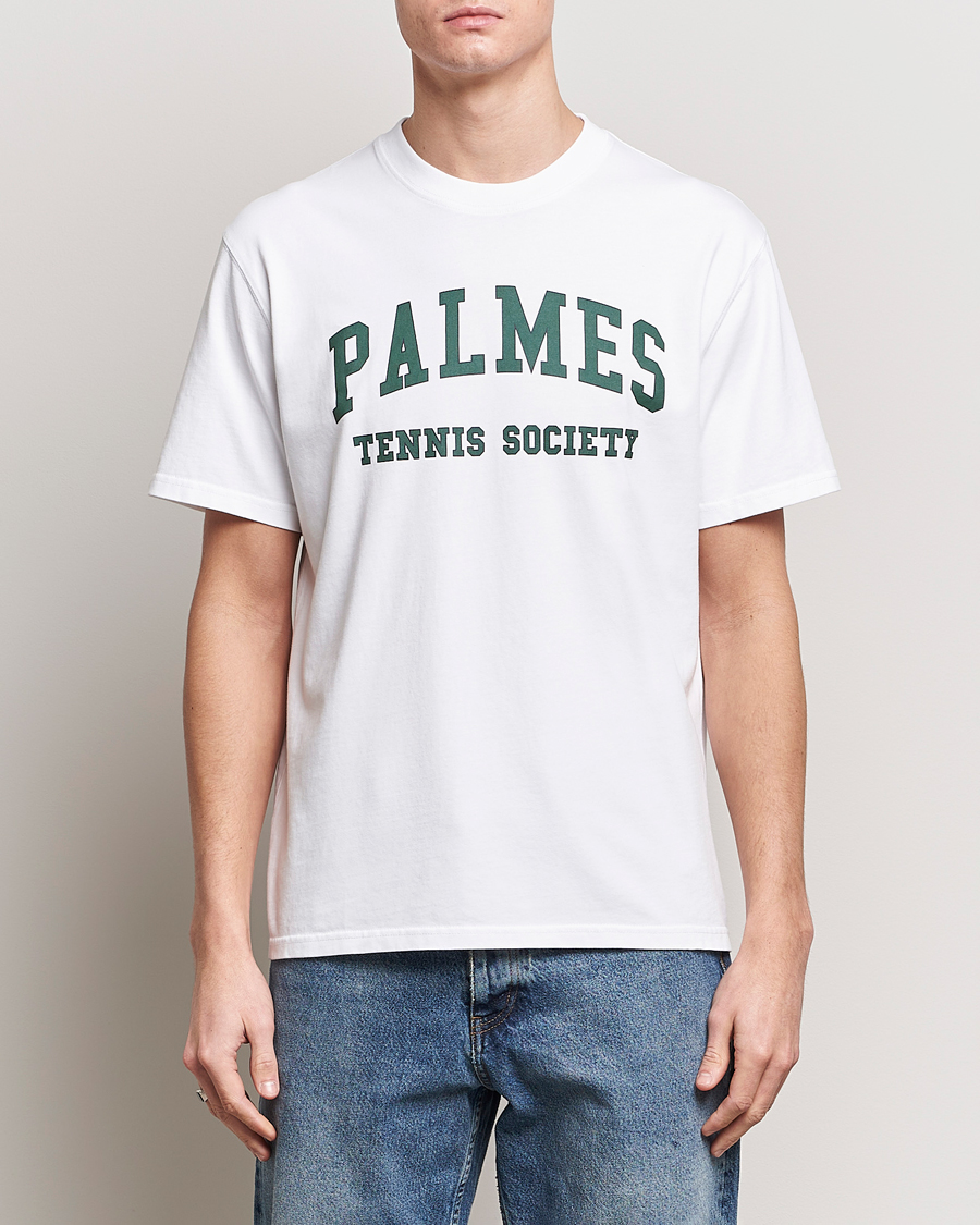 Men | T-Shirts | Palmes | Ivan T-Shirt White