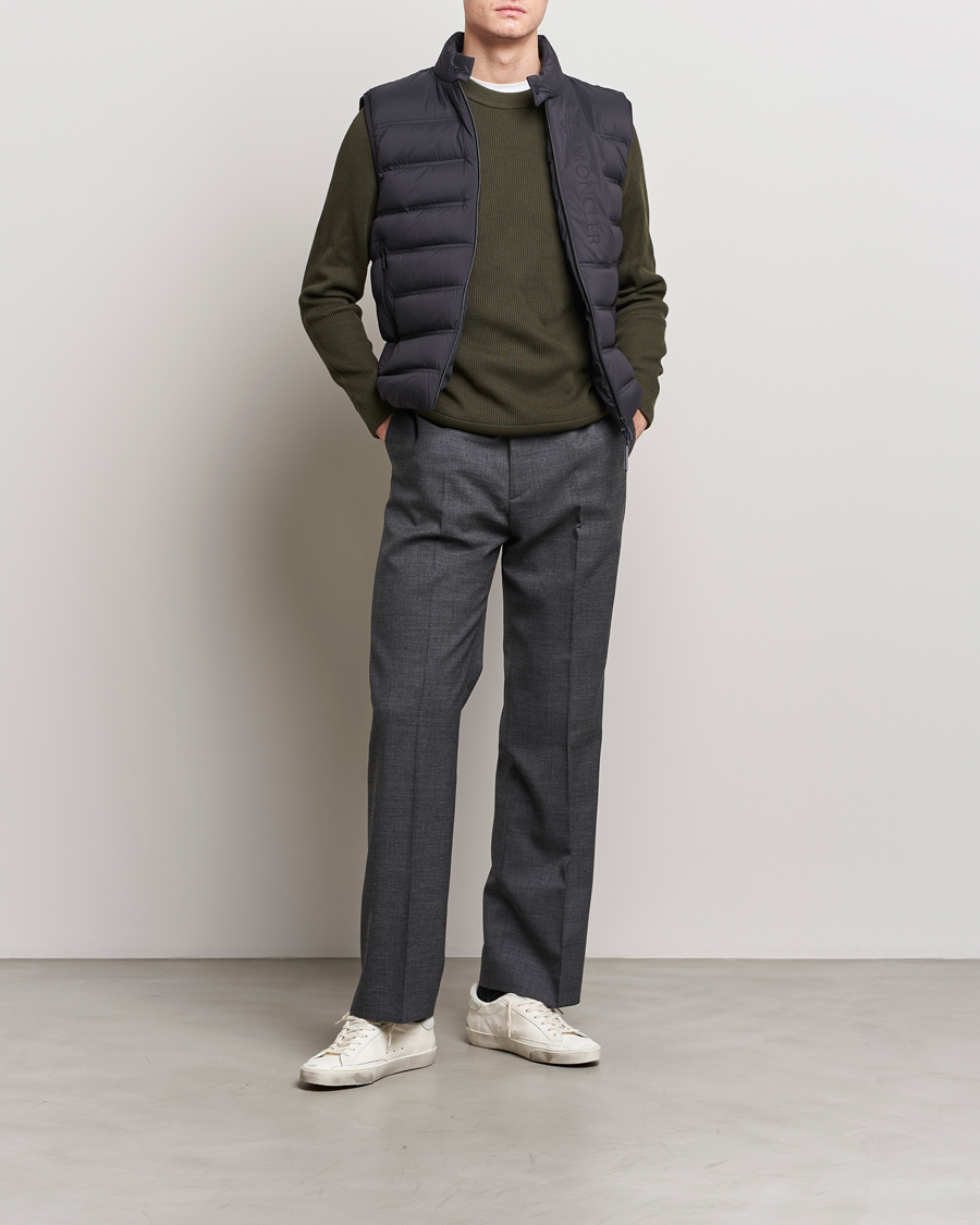 Men | Coats & Jackets | Moncler | Oserot Down Vest Black