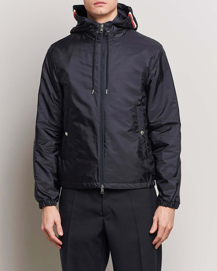 Men | Coats & Jackets | Moncler | Grimpeurs Hooded Jacket Navy