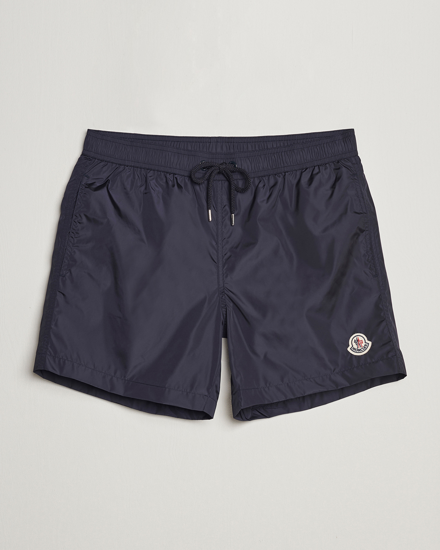 Men | Swimwear | Moncler | Nylon Swim Shorts Navy