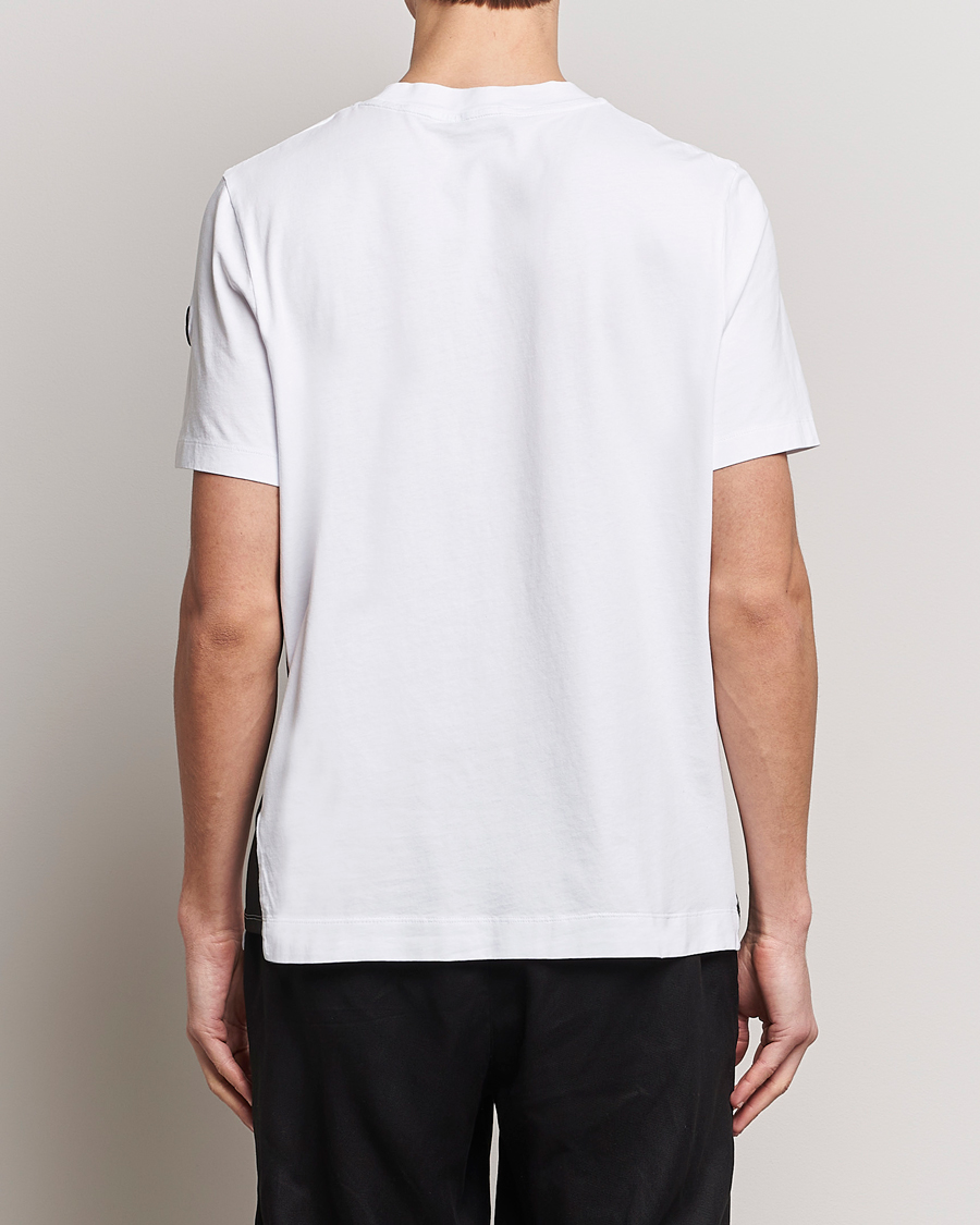 Men | T-Shirts | Moncler | Reflective Logo T-Shirt White