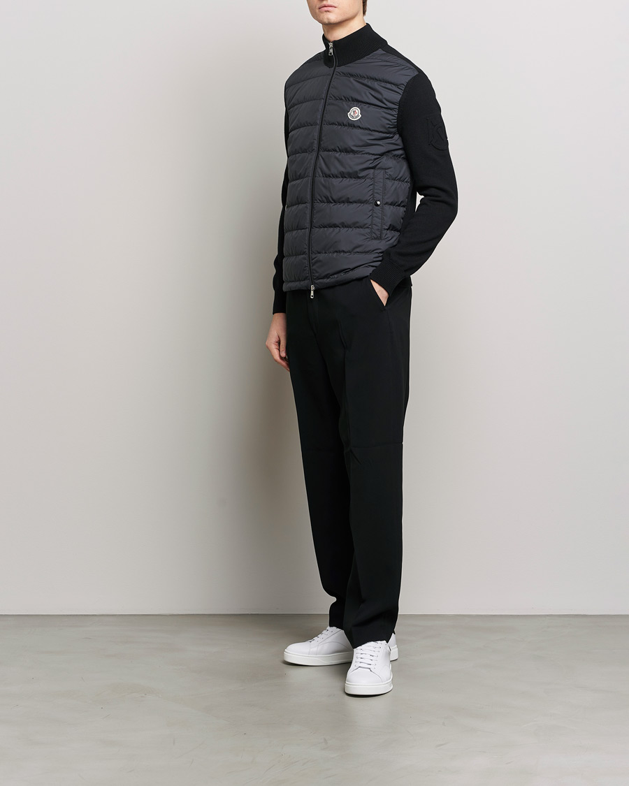 Men | Sweaters & Knitwear | Moncler | MonclerHybrid Zip CardiganBlackS