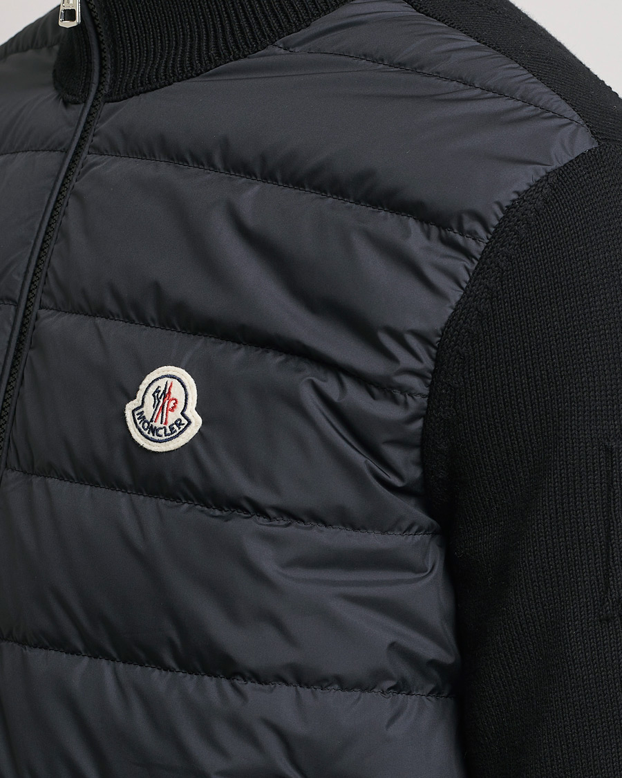 Men | Sweaters & Knitwear | Moncler | MonclerHybrid Zip CardiganBlackS