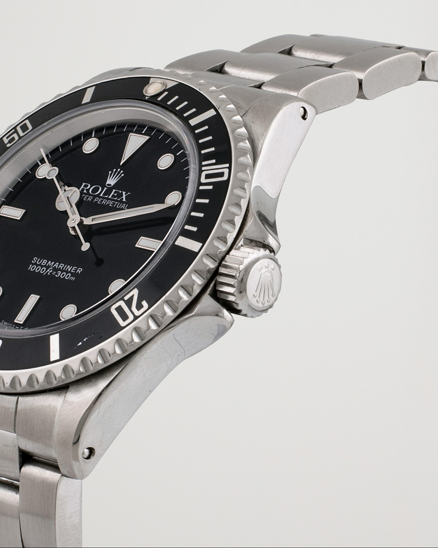 Men | Rolex Pre-Owned Submariner 14060 Oyster Perpetual Silver | Rolex Pre-Owned | Submariner 14060 Oyster Perpetual Silver