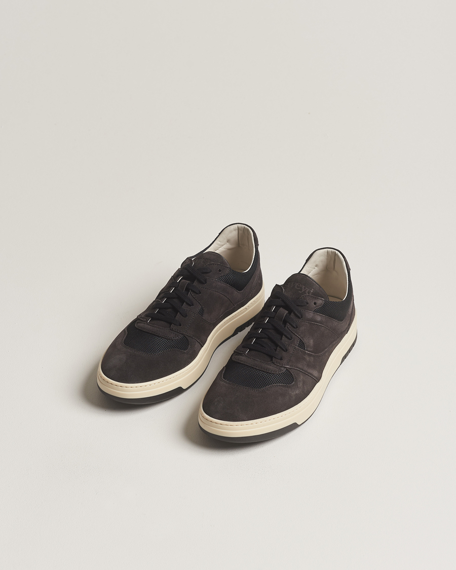 Men | Sneakers | Sweyd | Net Suede Sneaker Faded Black
