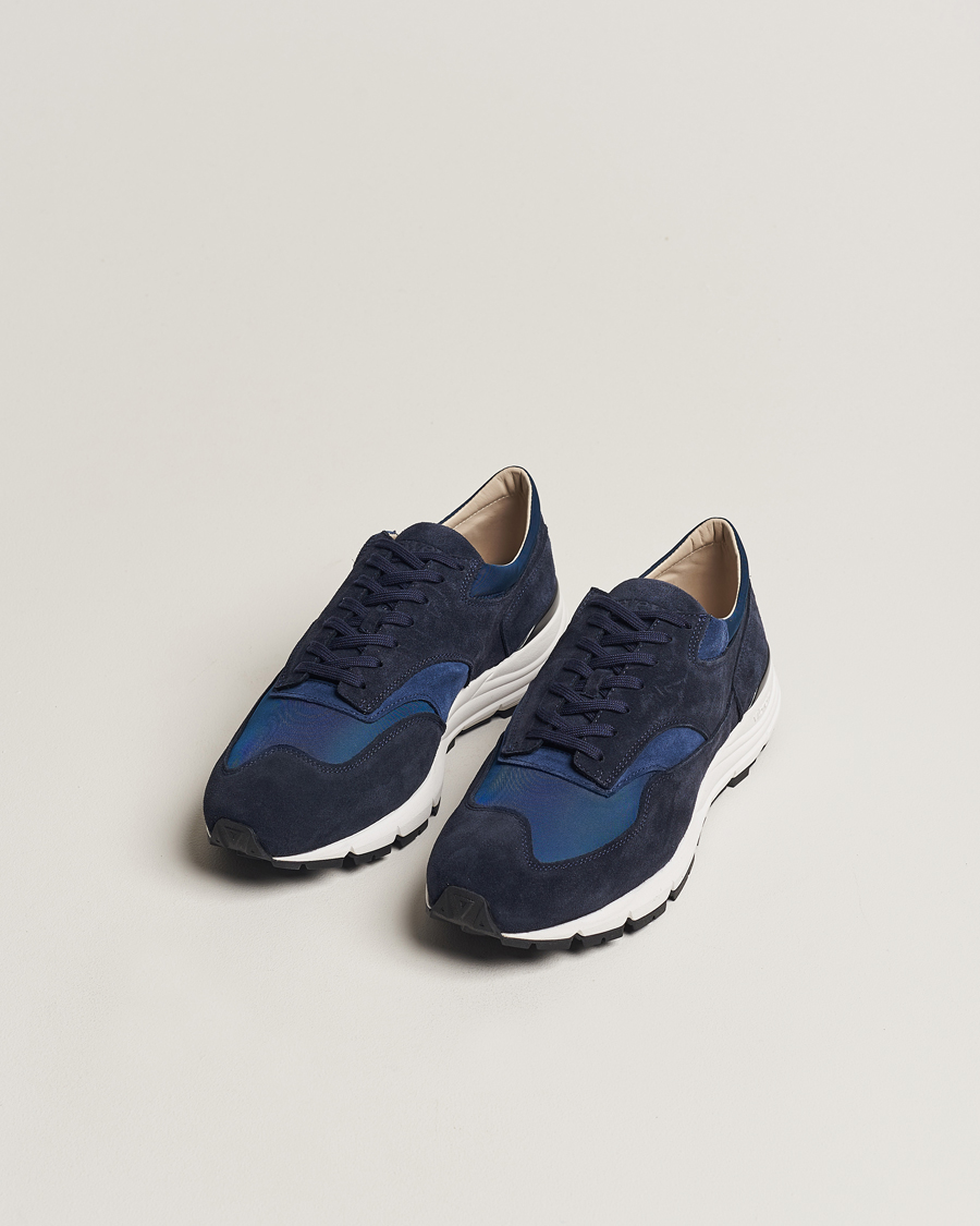 Men | Sneakers | Sweyd | Way Suede Running Sneaker Navy
