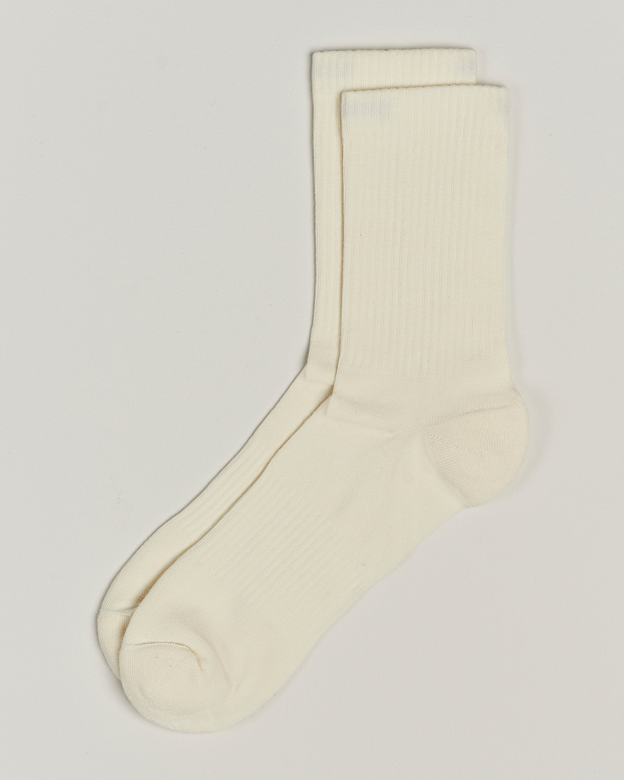 Men | Underwear & Socks | Sweyd | Crew Cotton Socks White