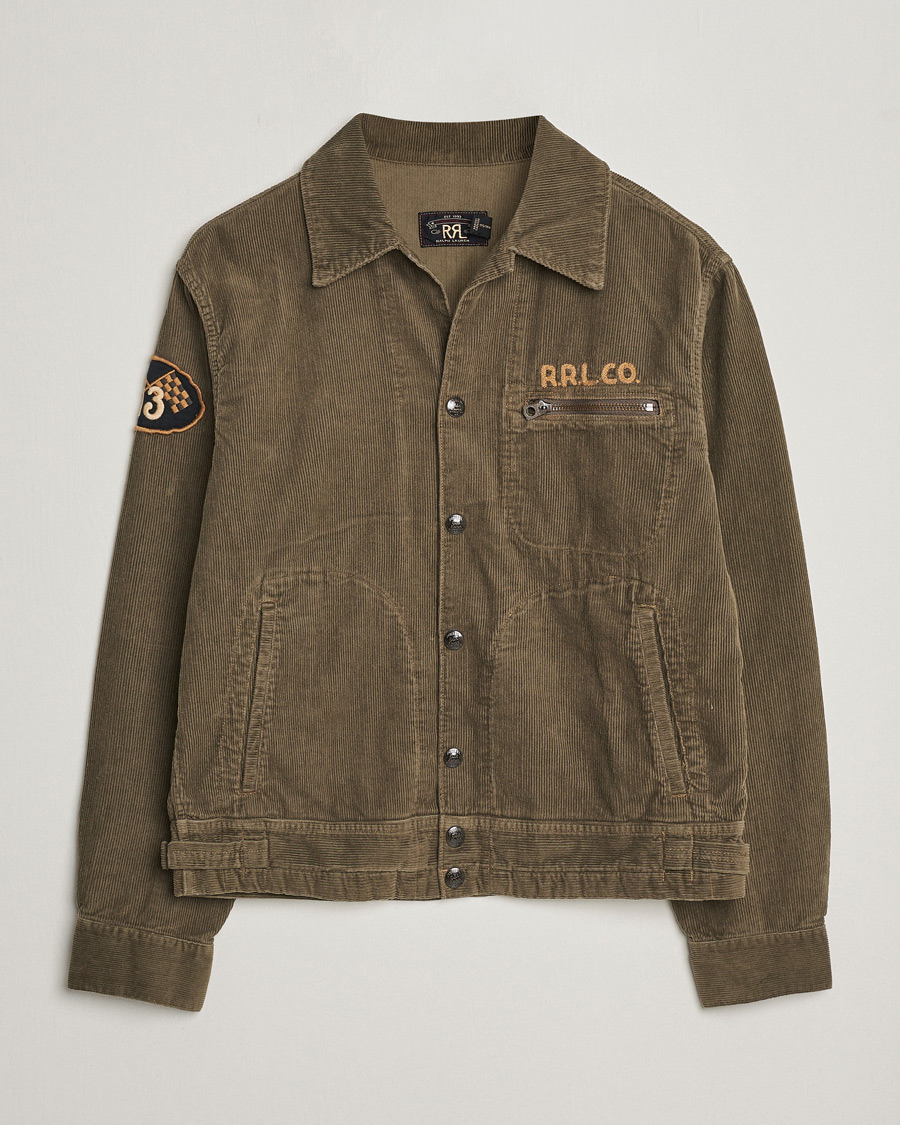 Men | Coats & Jackets | RRL | Walker Corduroy Jacket Olive
