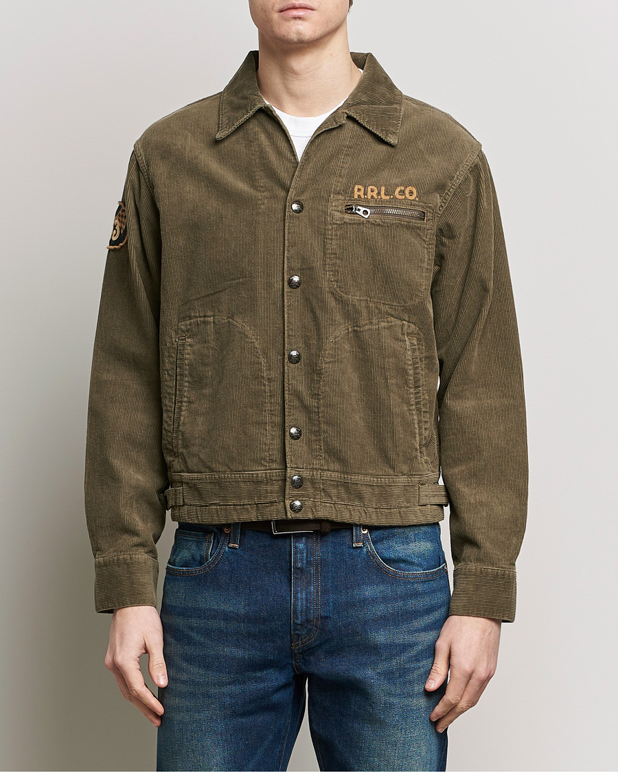 Men | Coats & Jackets | RRL | Walker Corduroy Jacket Olive
